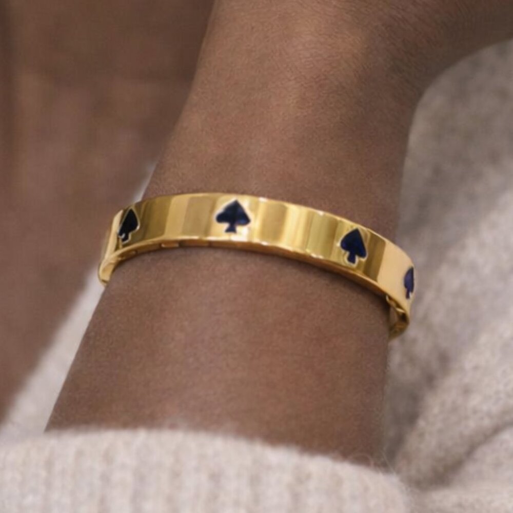 Kate Spade New York gold-tone bangle bracelet